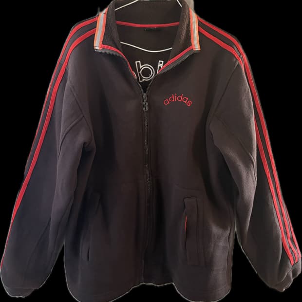 아디다스 빈티지 플리스 자켓