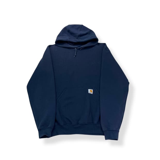 100 칼하트 wip 로고 네이비 후드티