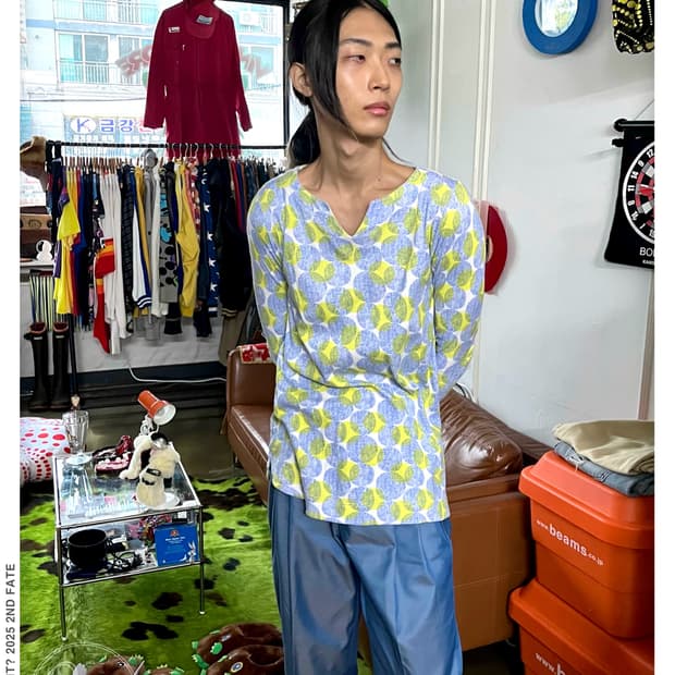 une nana cool Dot Pattern Long Sleeve
