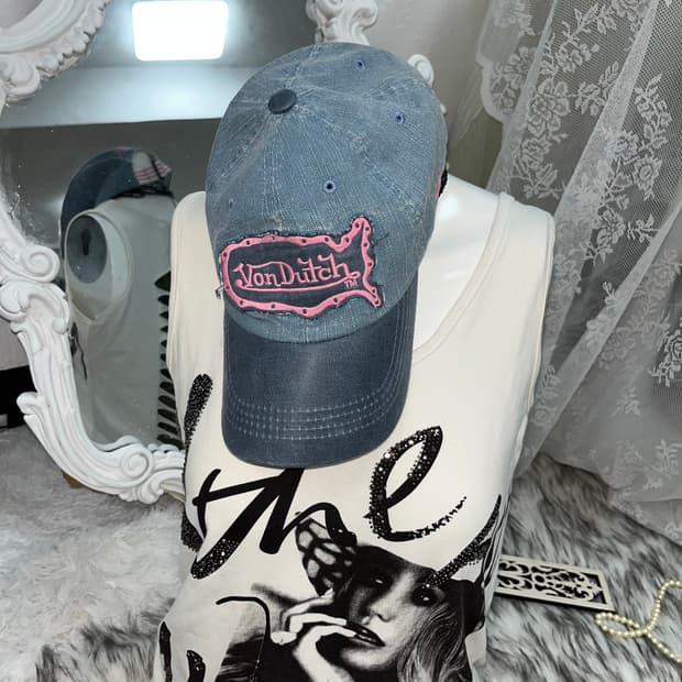 Von Dutch 데님 볼캡