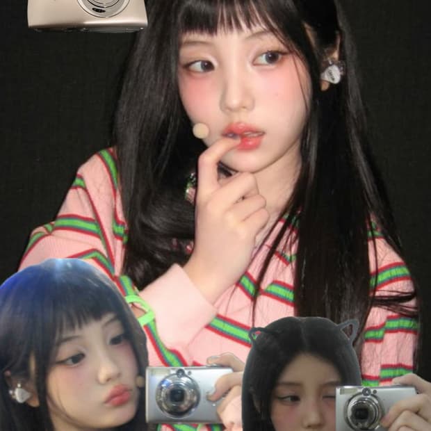 캐논 디지털 IXUS 750 카메라(풀박스)아이돌 원희 카메라