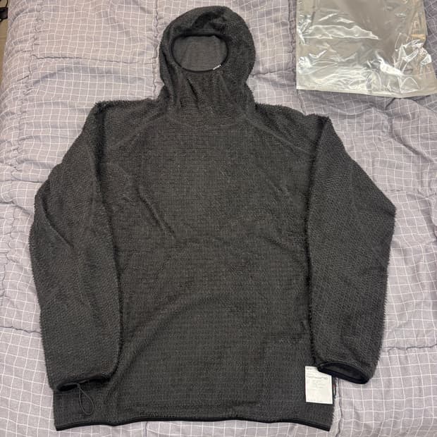 [xl] 새티스파이 퍼즈플리스 AD 라이트 후드 팬텀 새상품급