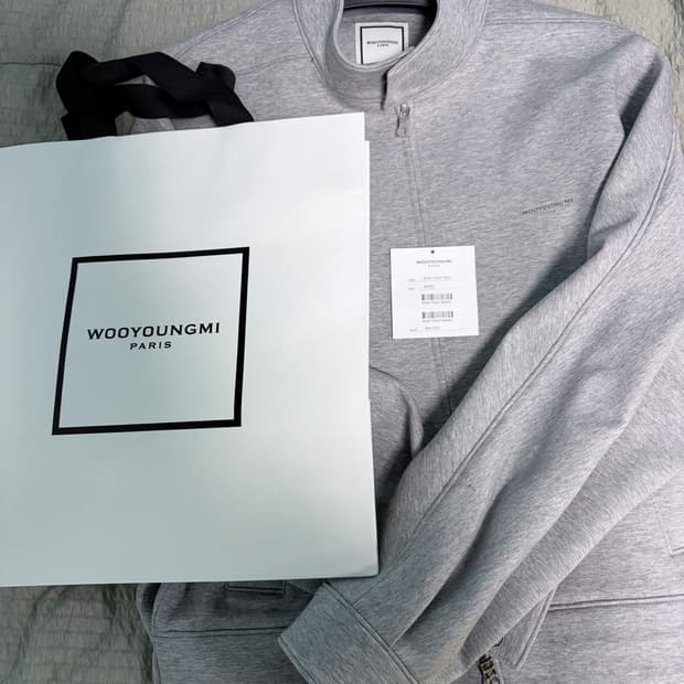 26ss 우영미 하이넥 집업 46사이즈