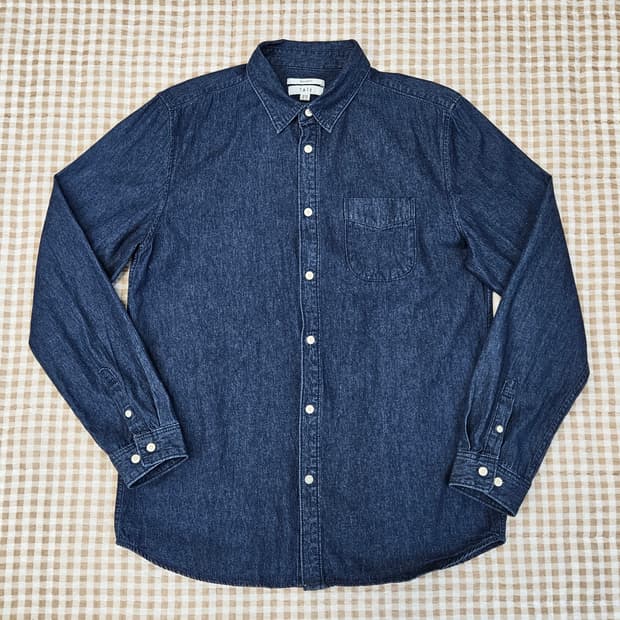 테이트 데님 청셔츠 남자100