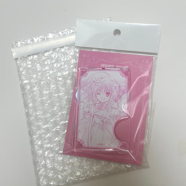 캐캐체 캐릭캐릭체인지 아무 맥세이프 팝업 한정 카드지갑