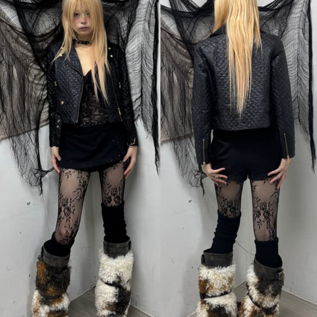 Chic Mood Black Rider Jacket 