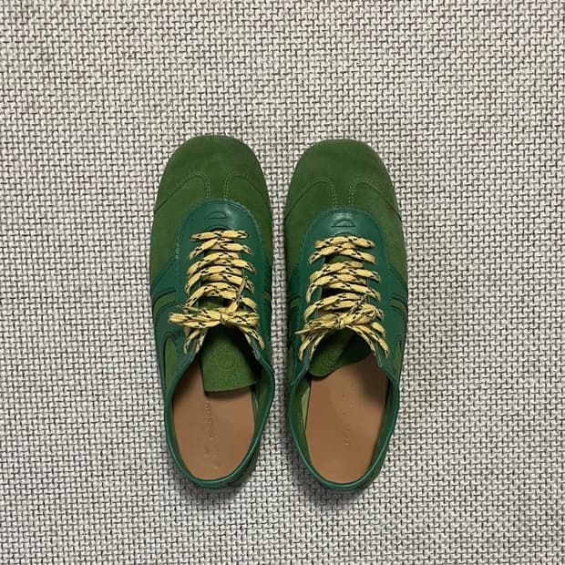 드리스 반 노튼 스웨이드 스니커즈