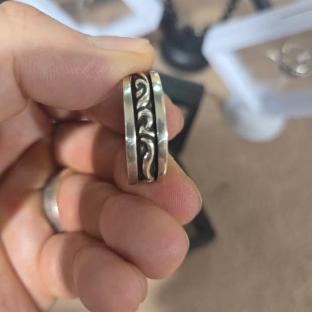 크롬하츠 스크롤 스피너링 정품