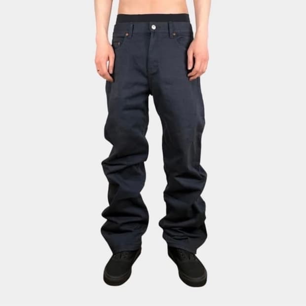 언더커버 파우치데님