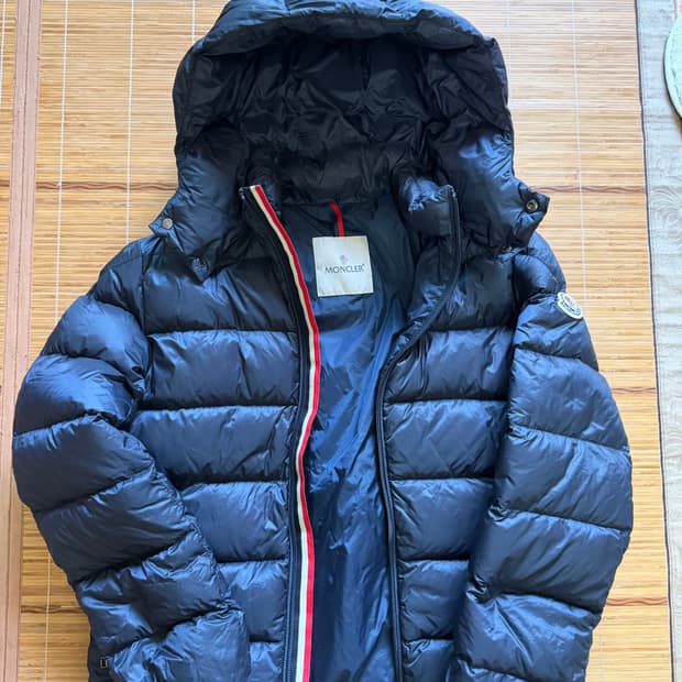 MONCLER 몽클레어 키즈 12y 네이비 패딩 정품