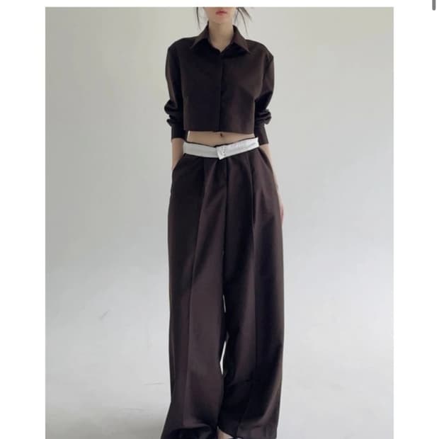 아델리오 슬랙스 blanc point slacks