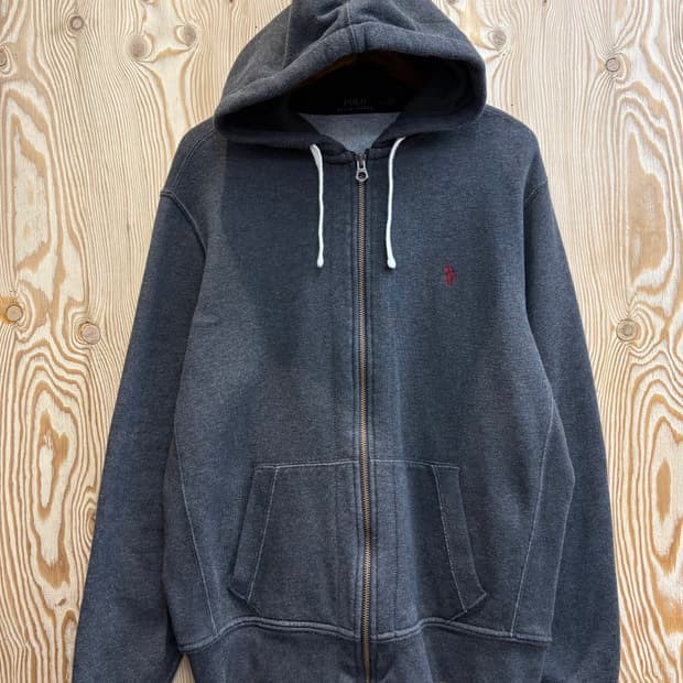 폴로 랄프로렌 와플 후드집업