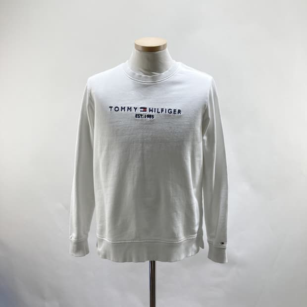 타미힐피거 2022 여성맨투맨티 화이트 95 