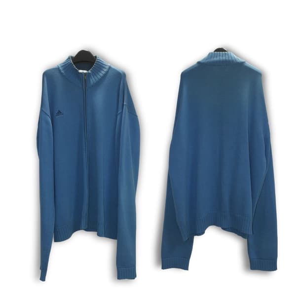 아디다스 니트 집업