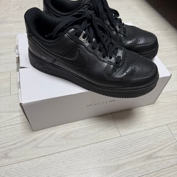 Alyx 알릭스 에어포스 블랙 275