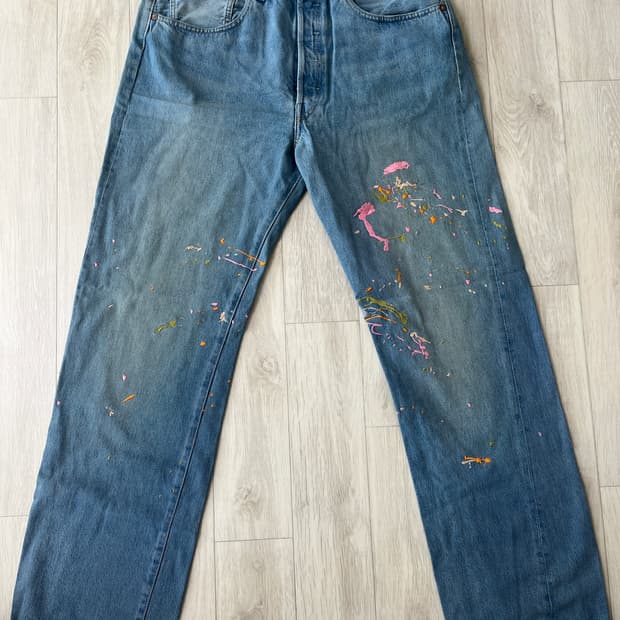 리바이스빈티지클로딩 LVC55501-0065 페인팅스플래터 34X32