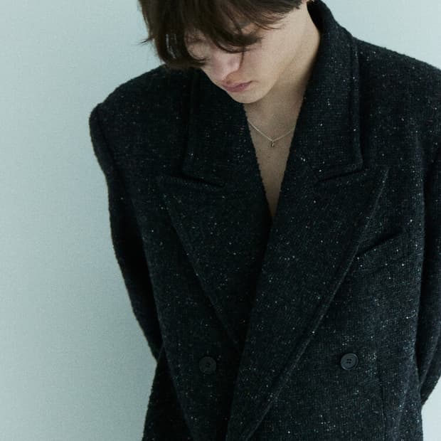 크러쉬어게인 더블 트위드 코트 (렉토 아워레가시 앤더슨벨 