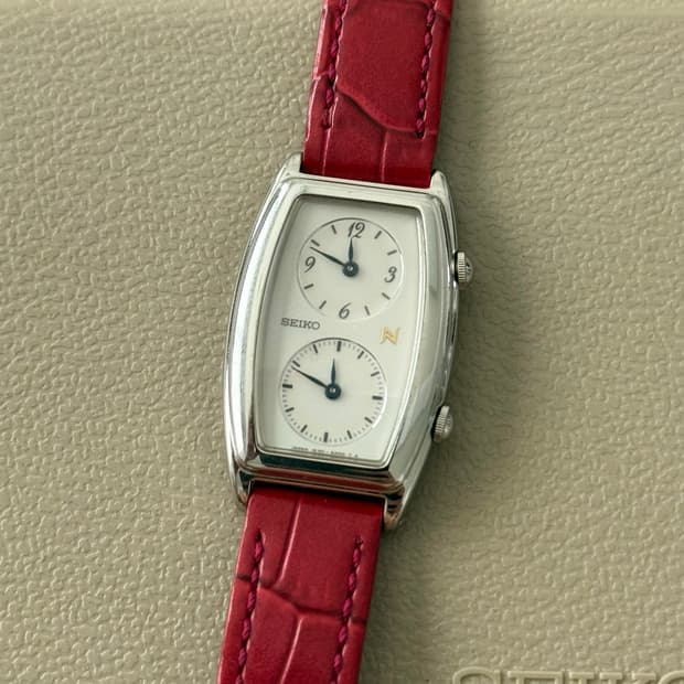 Seiko 세이코 쿼츠 토노 듀얼 다이얼 1995