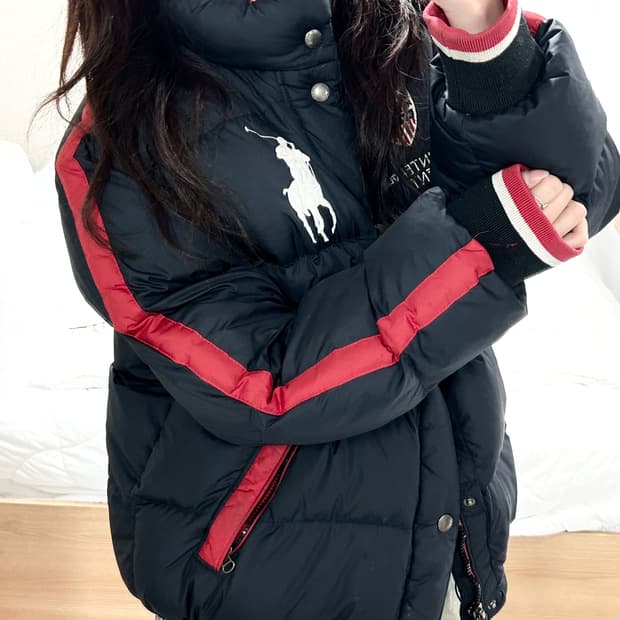 폴로 USA 빅포니 덕다운 패딩