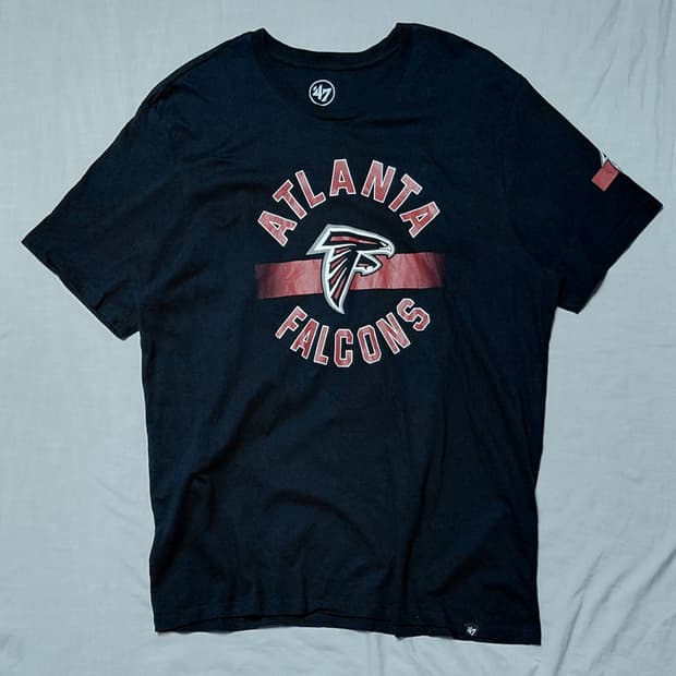 [XL] '47 브랜드 NFL 애틀랜타 팰컨스 공식 로고 티셔츠