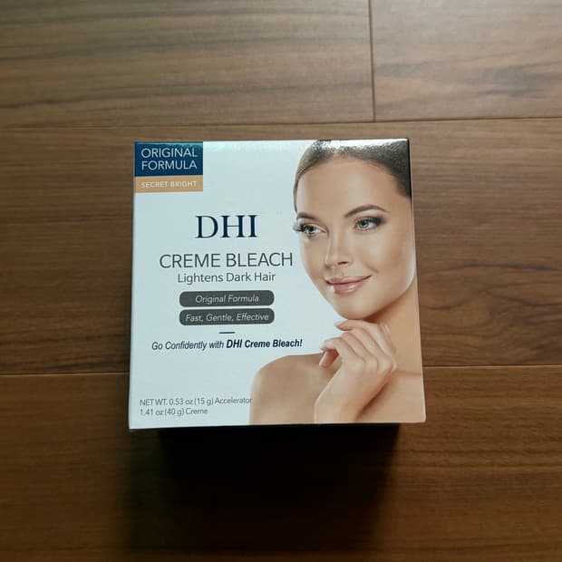 미개봉 ) DHI 크림헤어블리치 눈썹 탈색 인중염색 셀프 브로우 에이블리