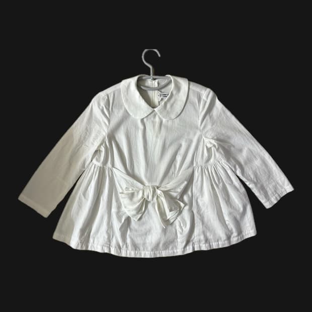 Comme des garcons ribbon blouse