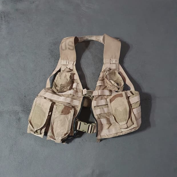오리지날 미군 해병대 usmc 데저트 전투조끼 몰리베스트