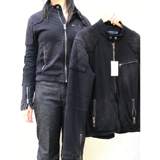Polo biker jacket
