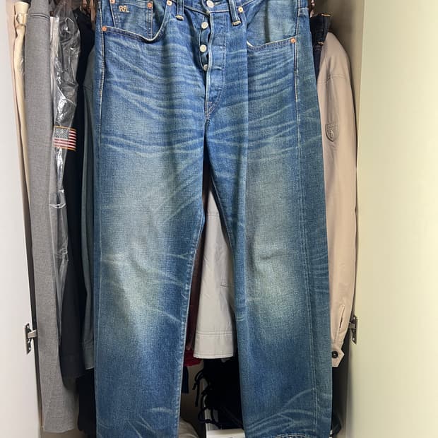 더블알엘 RRL 빈티지5포켓 그랜드폴스진 32/30 민트급 국내매장 구매