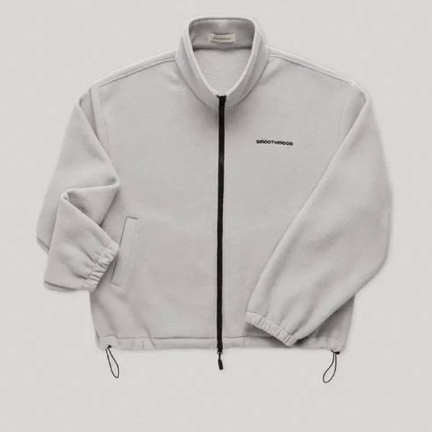 스무스무드 포그그레이 플리스 후리스 새상품