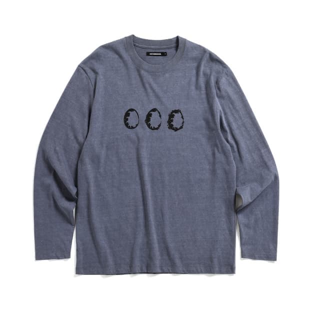 해칭룸 Floral Egg Tee Dyed Blue 2(S)