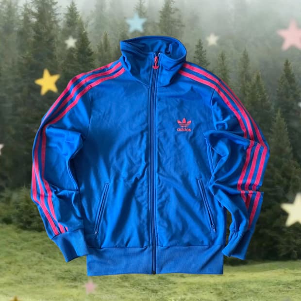 아디다스 핑크 파이어버드 트랙탑 100