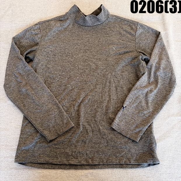 [XL] 푸마 기모 목폴라 긴팔티 그레이 0206(3)