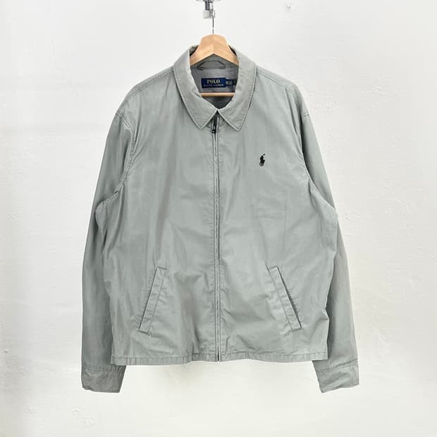 폴로 랄프로렌 라이트 그레이 유틸리티 스윙 톱 필드 자켓