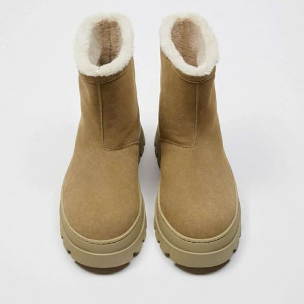 자라 주우재 어그부츠