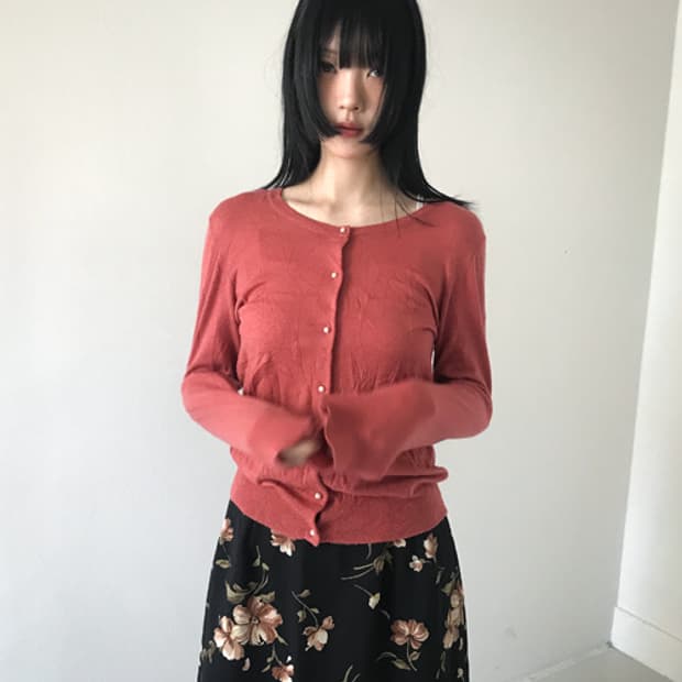 Pearl Button Soft Knit Cardigan
