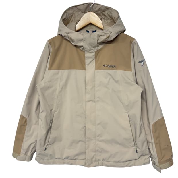 컬럼비아 티타늄 바람막이자켓 베이지