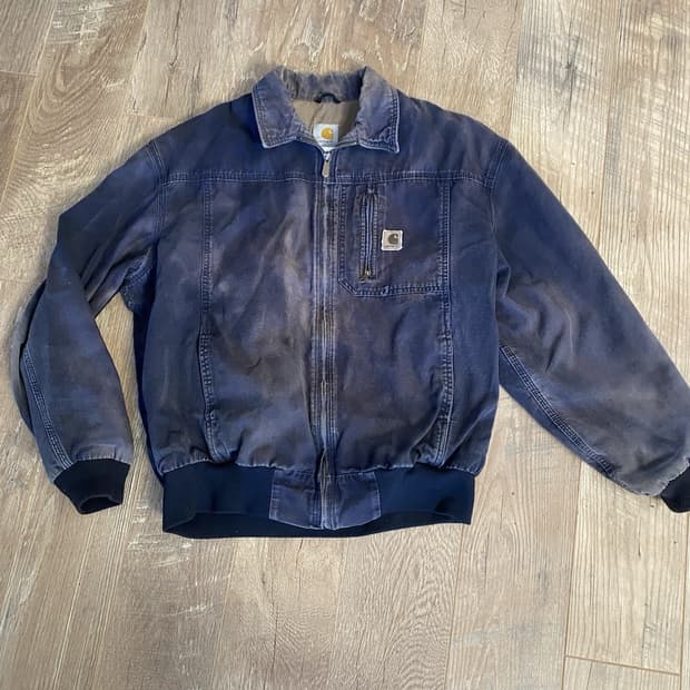 칼하트 J163 디트로이트 자켓 다크 네이비