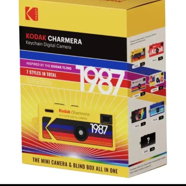 코닥 차메라 키체인 필름카메라 미개봉