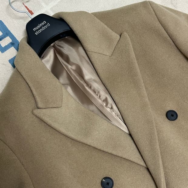 무신사 스탠다드 롱 코트