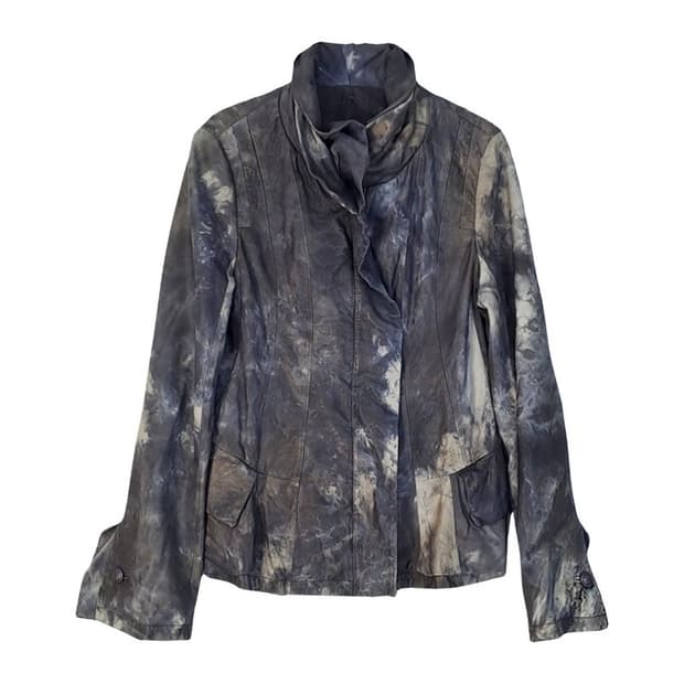 빈티지 소가죽 리얼레더 자켓