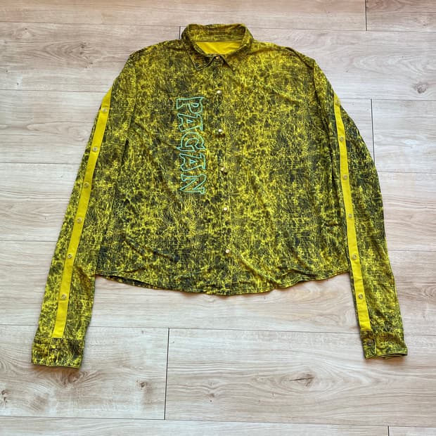 Skoot 크로커다일 프린팅 셔츠 