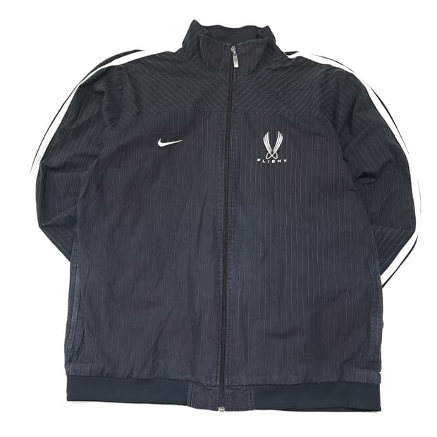 CL653 L 나이키 스톰핏 00s 핀스트라이프 바람막이 아노락 자켓