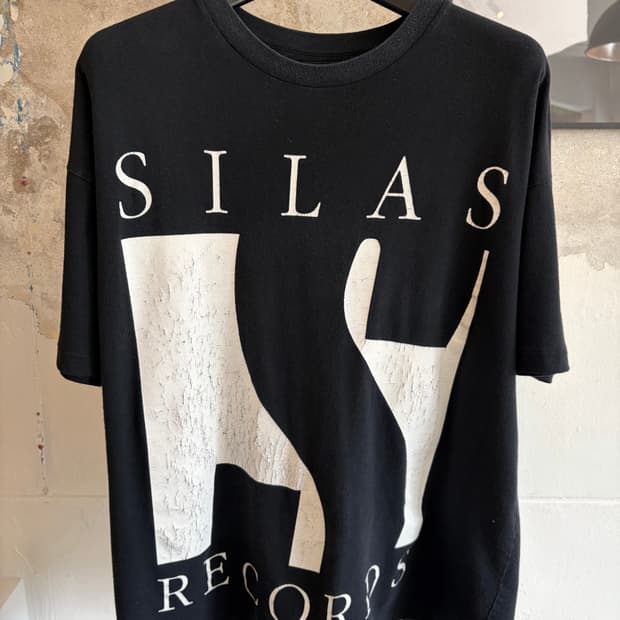 90s Silas 레코즈 티셔츠
