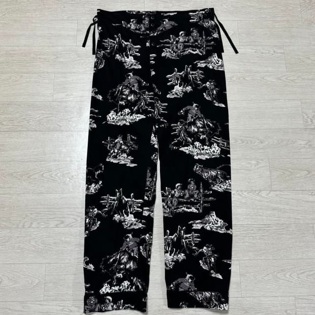 솔로이스트 18ss 카우보이 팬츠 46