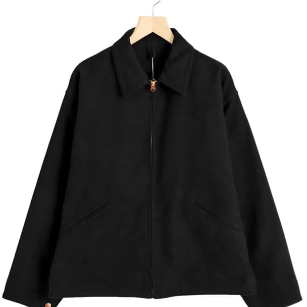 [3] 코모리 몰스킨 집 숏 자켓 24aw