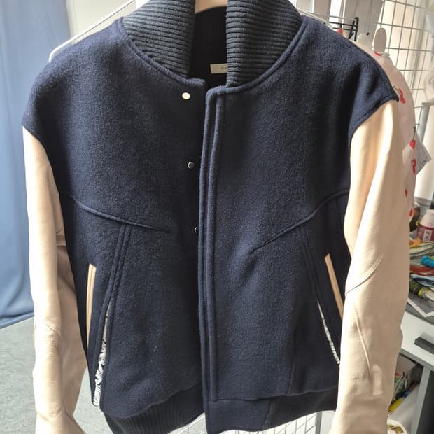 엑슬림 바시티 자켓 S