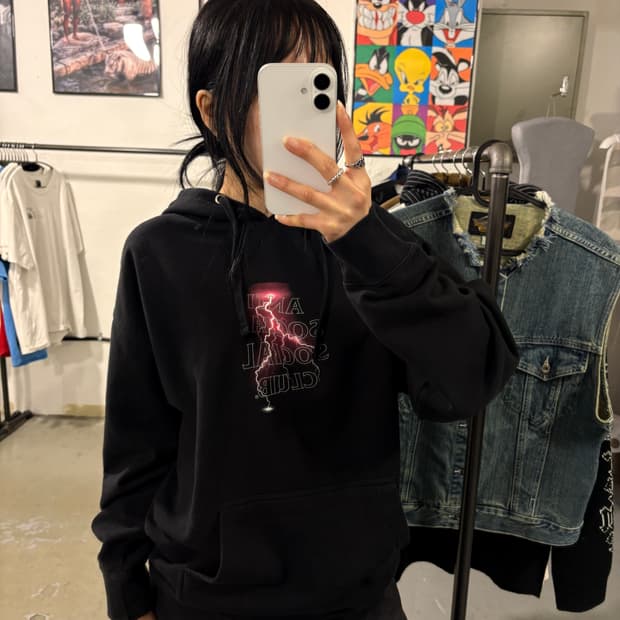 안티소셜클럽 후드티