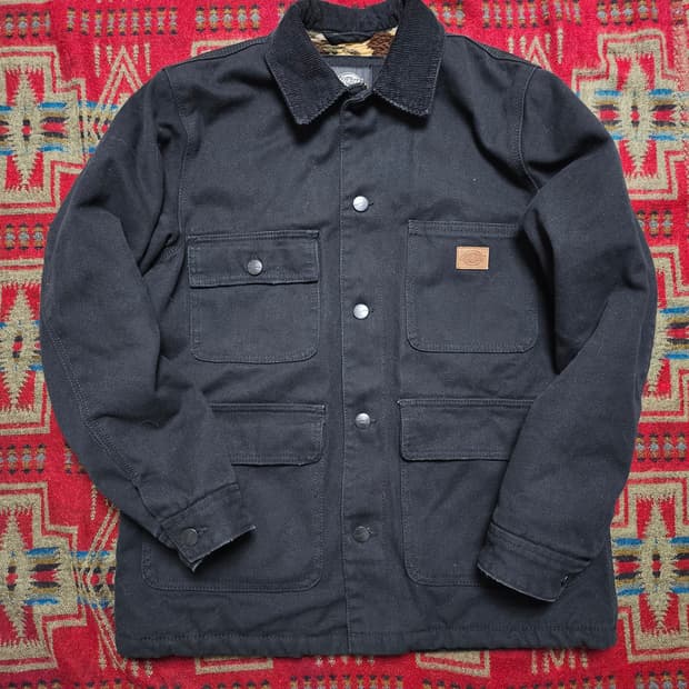 Dickies 블랙 초어 자켓 95