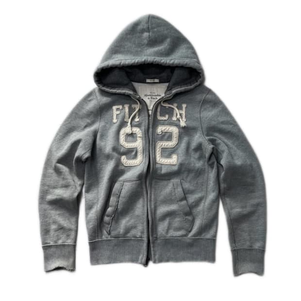 🩶아베크롬비 그레이 후드집업🩶